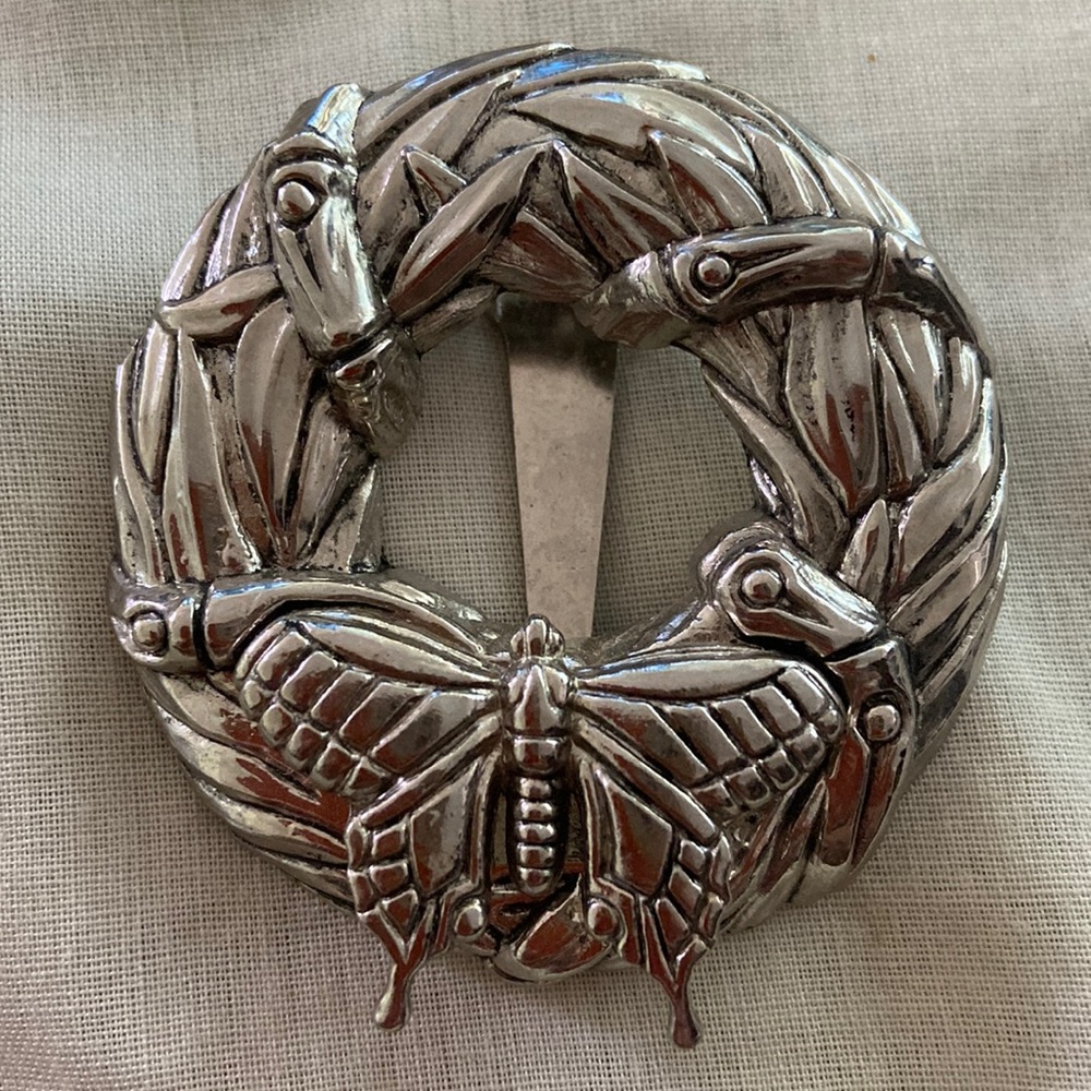 John Hardy Butterly 3D clip brooch NEW